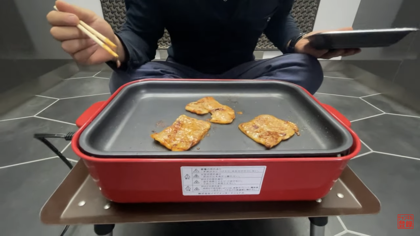 肉焼き上がり